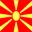 The former Yugoslav Republic of Macedonia flag